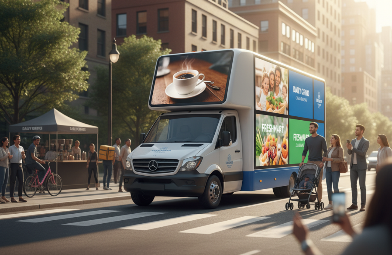The Power of Mobile Van Advertising: How Brands Can Move with the Market