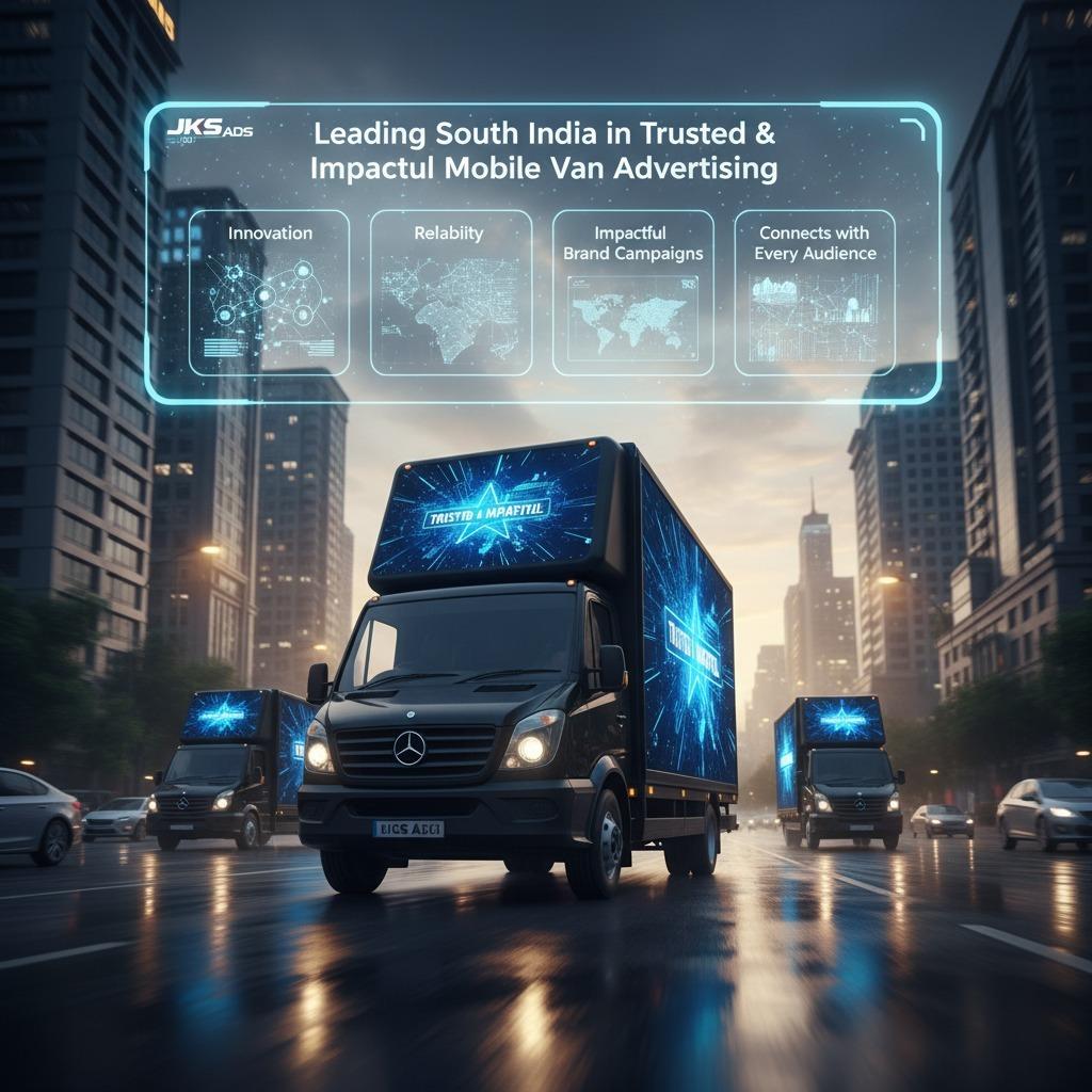 Leading South India in Trusted & Impactful Mobile Van Advertising